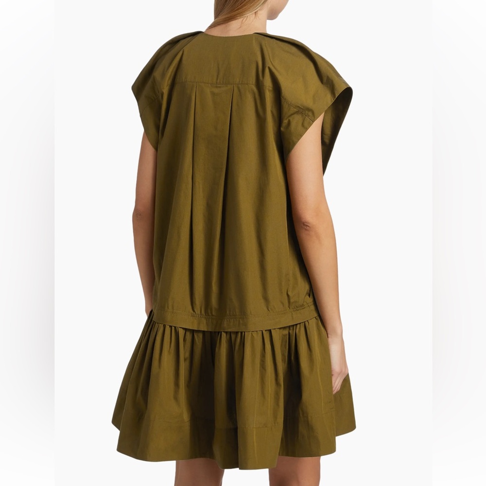 A.L.C. Ember Cotton Cap-Sleeve Minidress - Picture 2 of 6
